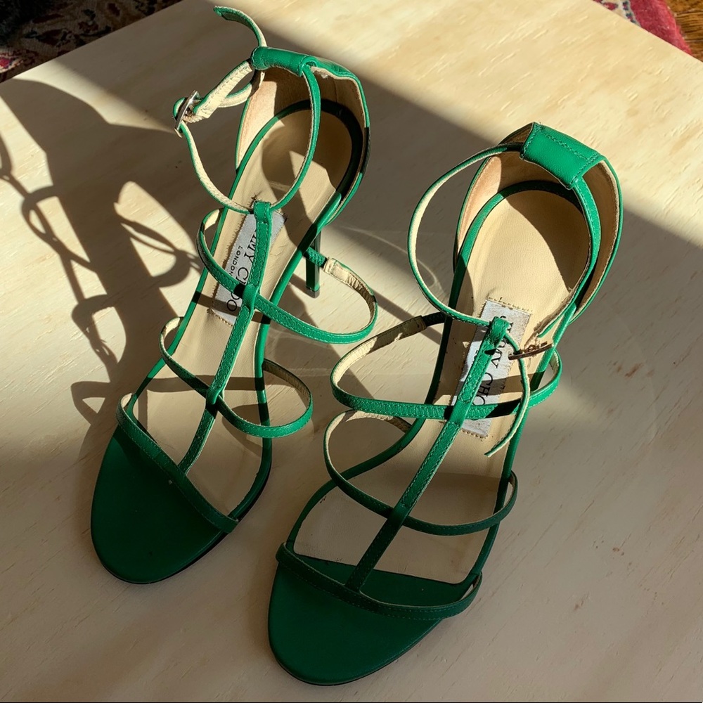 Emerald Jimmy Choo Pump